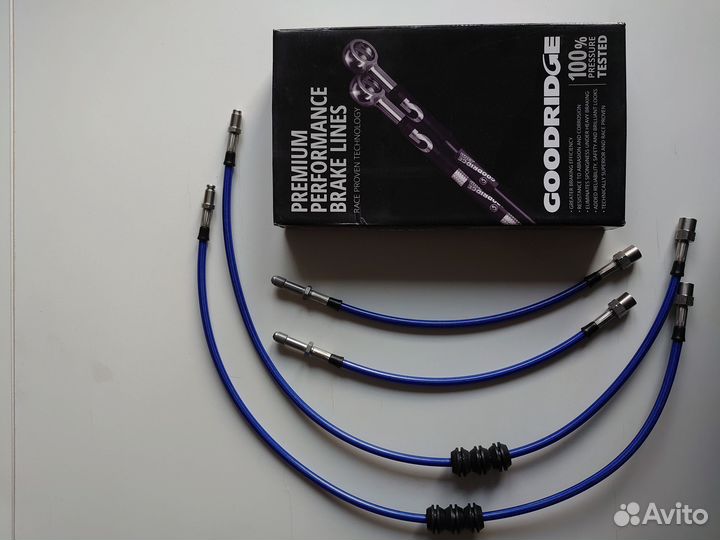 Goodridge Армированные тормозные шланги для BMW M6