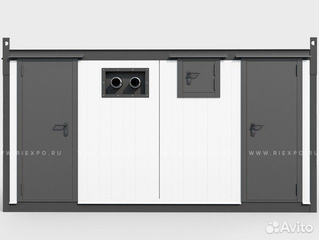 Мобильная тепловая станция МТС riexpo 300