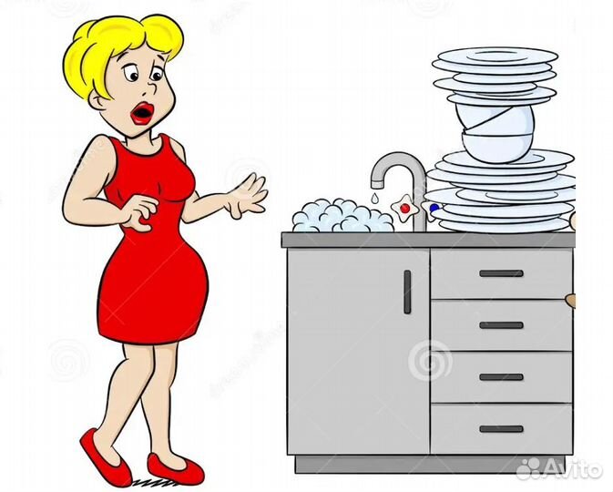 Посудомойщица в столовую (завод Лиаз)