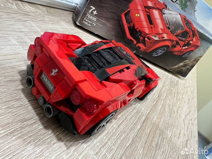 Лего 76895 Ferrari F8 Tributo