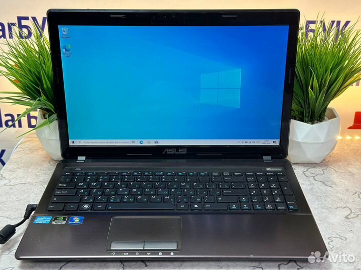 Мощный офисный ноутбук asus X53S