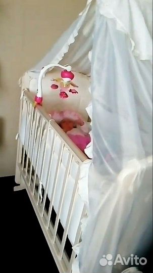 Кровать Можга детская(маятник) с матрасом