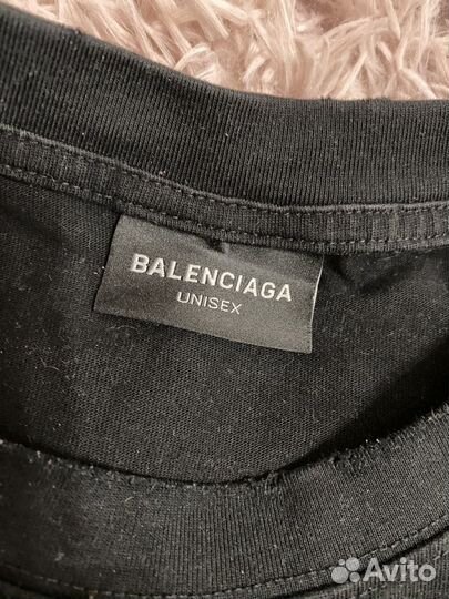 Balenciaga distressed футболка