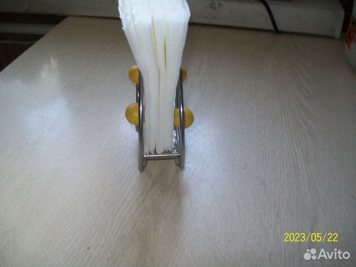 Салфетница металлическая