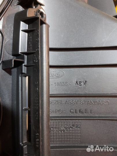 Рамка магнитолы Ford Focus 3 хэтчбек pnda 1 2011