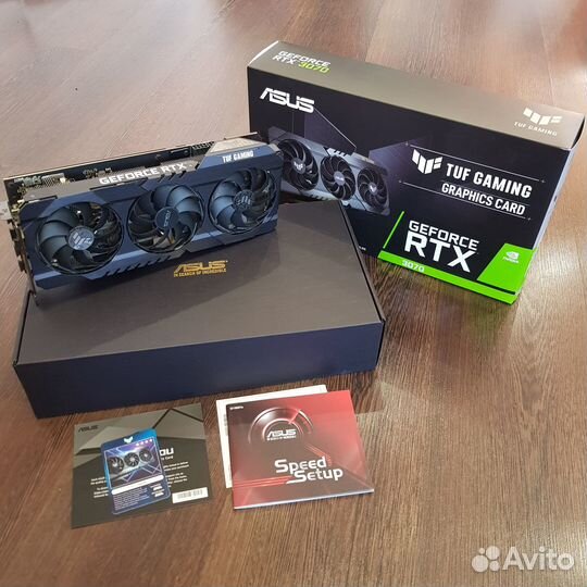 Видеокарта Asus TUF Gaming GeForce RTX3070 8GB