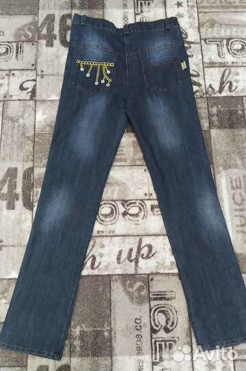 Джинсы новые на девочку