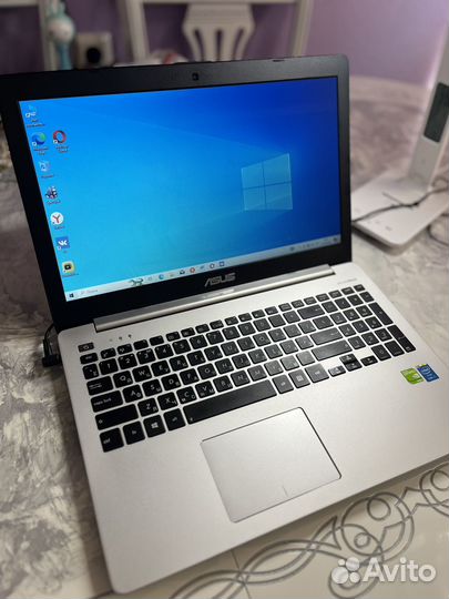Ноутбук игровой asus K551L с SSD на i7