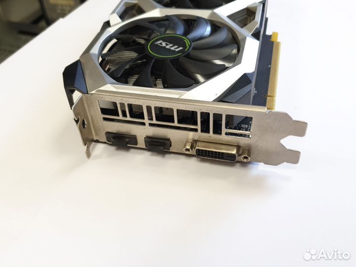 Видеокарта GTX 1060 super 6gb MSI