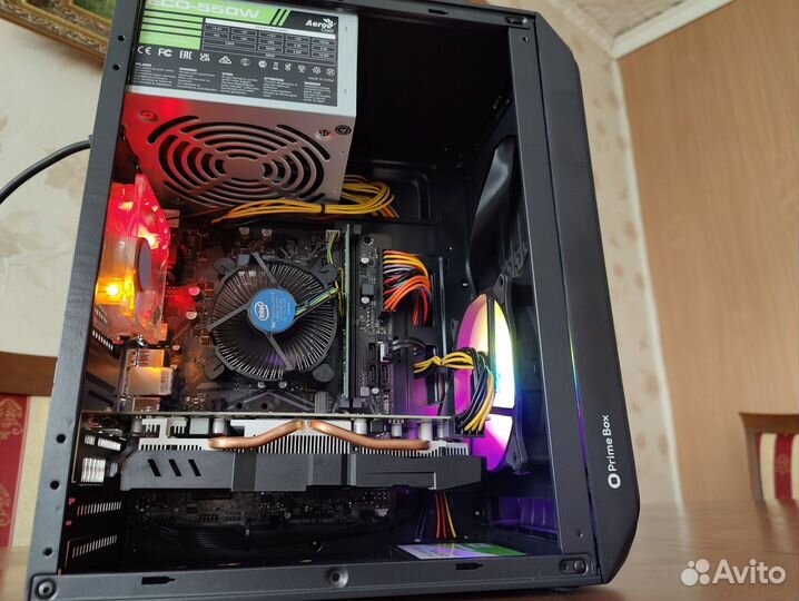 Игровой пк intel i5 10400F/RX 580 8 Гб/DDR4 16Gb