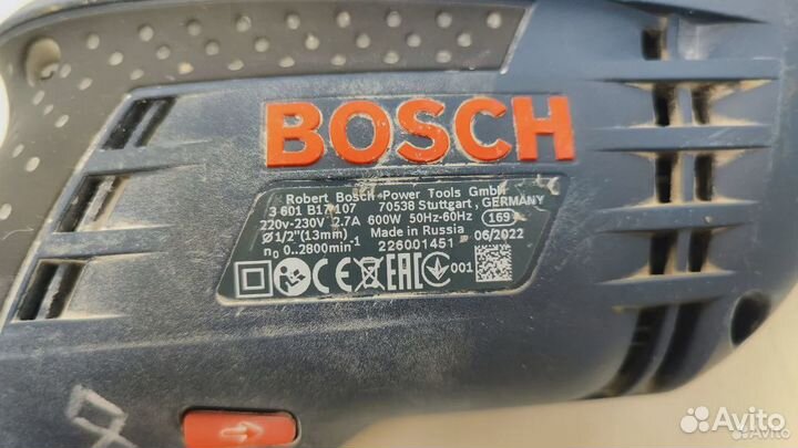 Дрель-ударная Bosch GSB 13 RE (7гв)