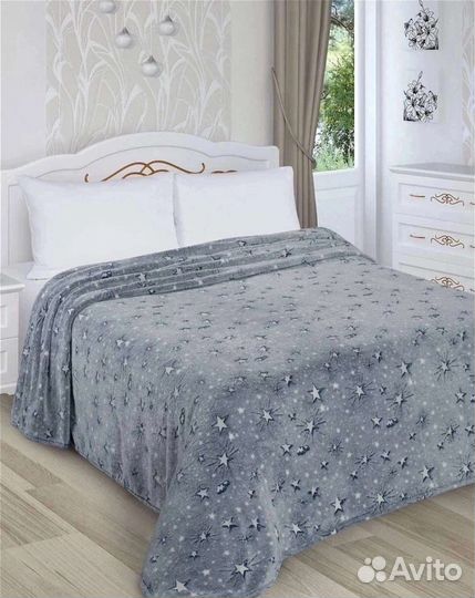 Плед светящийся в темноте