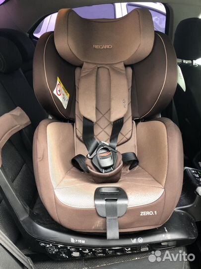 Автокресло isofix Recaro zero.1 до 4,5 лет
