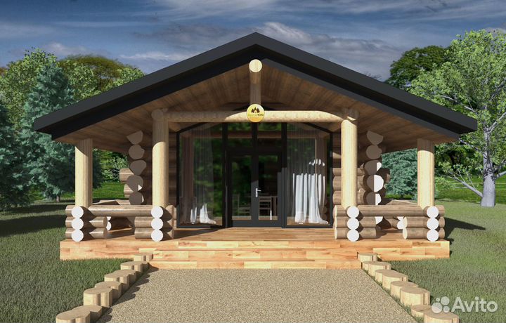 Баня под ключ дом из бруса