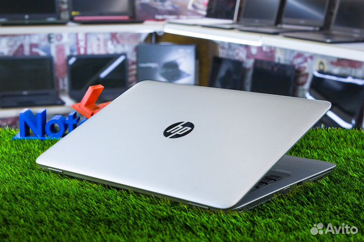Ноутбук HP 8Gb, 128SSD ультрабук в металле