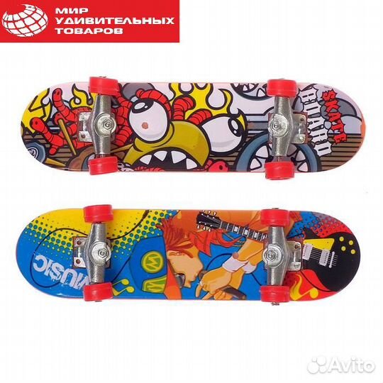 Набор 2 фингерборда «Скейтеры», с дополнительным к