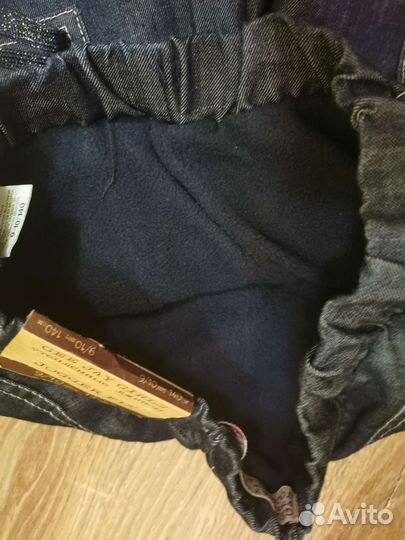 Джинсы утеплённые для девочки