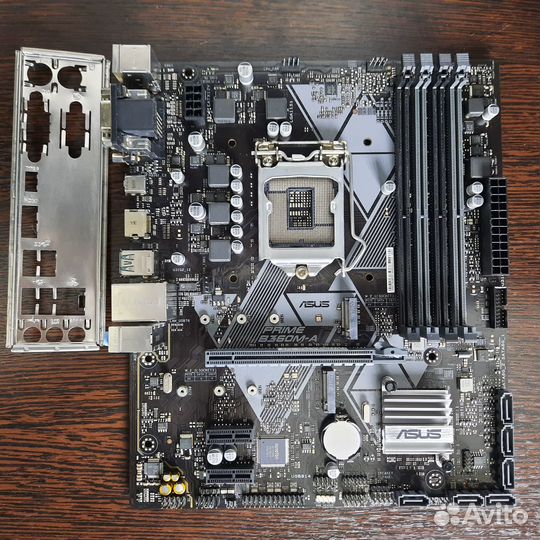 Материнская плата asus prime B360M-A сокет 1151v2
