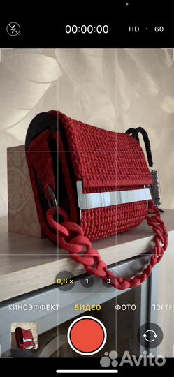 Сумка женская вязаная