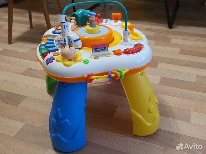 Развивающий столик Паровозик со светом и звуком