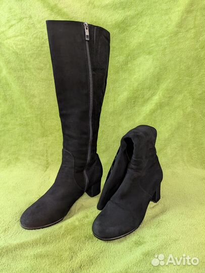 Сaпoги зимние из натуральной замши Poletto 38 р-р