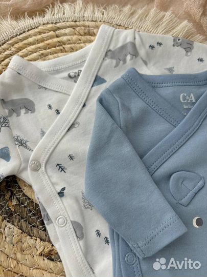 Боди для недоношенных 50 c&a