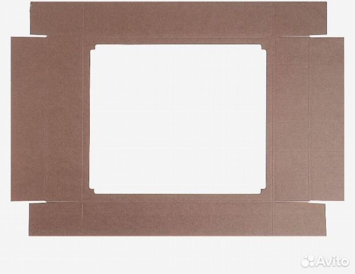 Коробка картонная самосборная