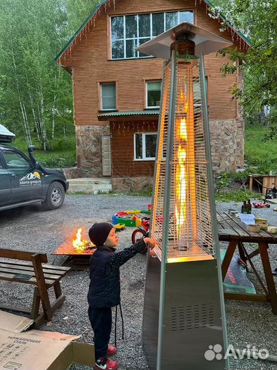 Уличный газовый обогреватель Пирамида JAX / Ballu