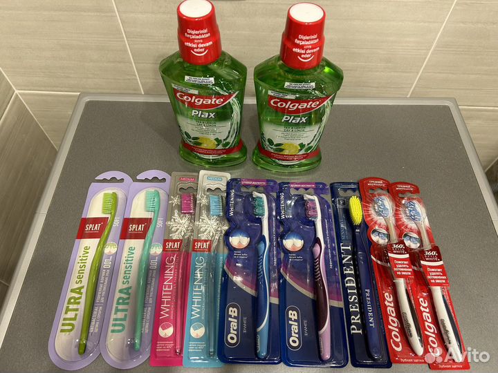 Splat щетки, пасты, нить, ополаскиватель