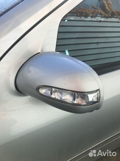 Мерседес w164 мл зеркала серебро