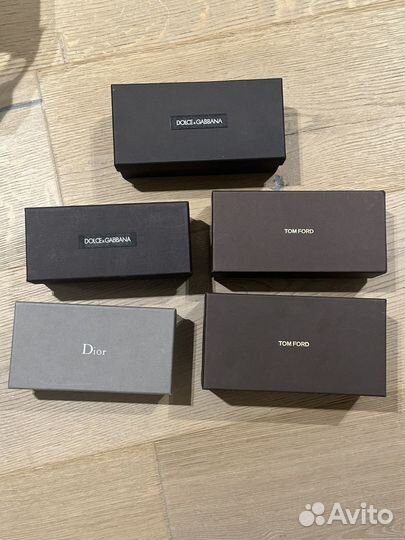 Коробки от брендовых очков оригинальные