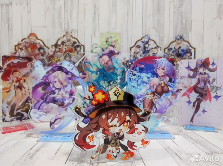 Акриловые стенды по игре Genshin impact