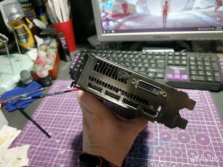 Видеокарта PowerColor Radeon RX 580 Red Dragon 8gb