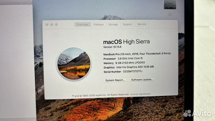 Apple MacBook Pro 13 2016