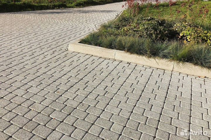 Тротуарная плитка, брусчатка в наличии