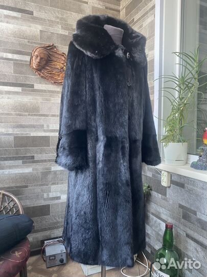 Шуба норковая как новая 50