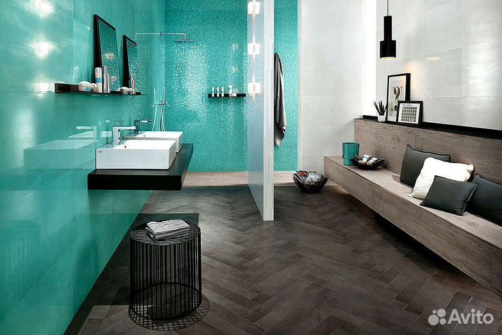 Плитка atlas C. dwell Brown Leather 75x75 Lappato