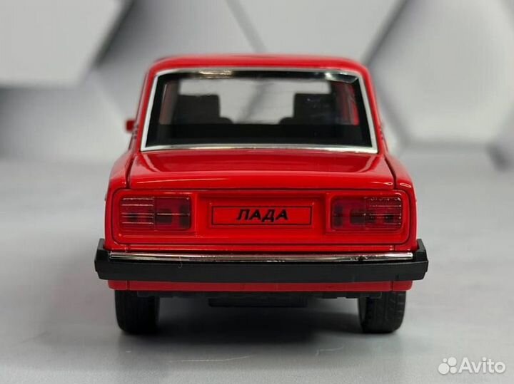 Модель машины ваз 2107 красная