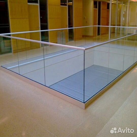 Ограждение из стекла - в рассрочку