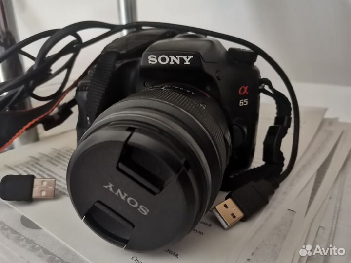 Зеркальный фотоаппарат sony