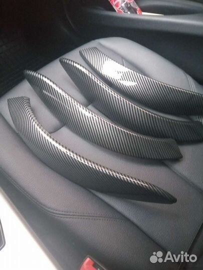 Накладки ручек дверей салона bmw f 30