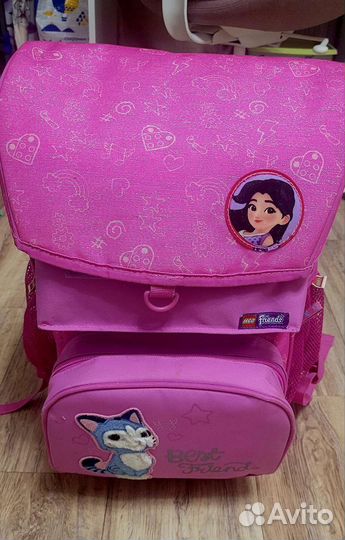 Рюкзак школьный для девочки lego