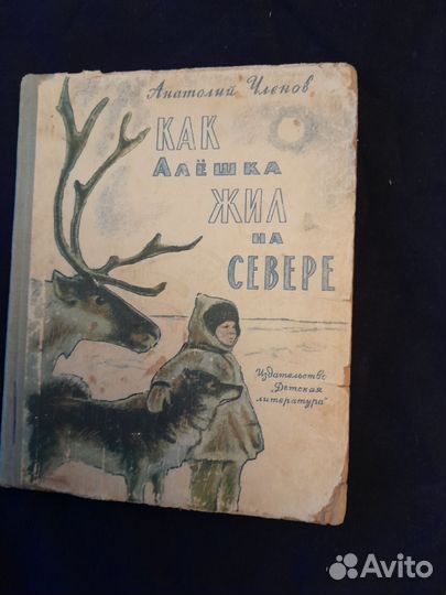 Детская книга Как Алешка жил на севере