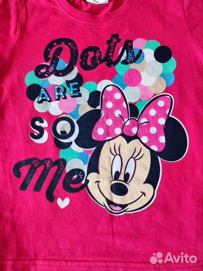 Футболки шорты Disney Minnie Mouse 110-116 см