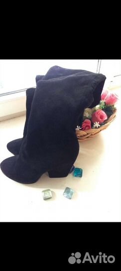 Сапоги ботфорты 39 размер осень