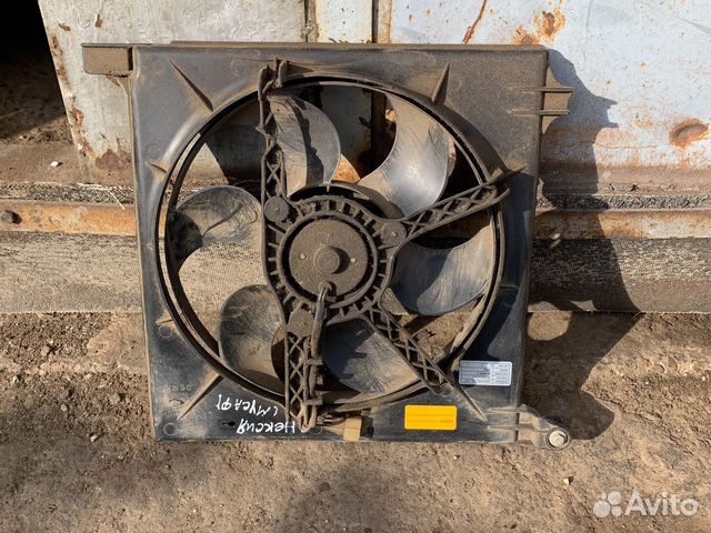 Вентилятор радиатора дэу нексия