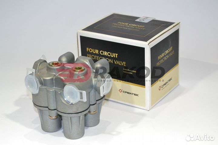 Клапан 4-х контурный shaanxi F3000 createk