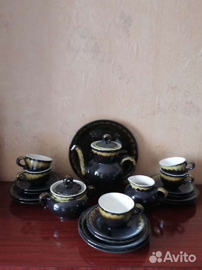 Кофейный сервиз на 6 персон керамика СССР