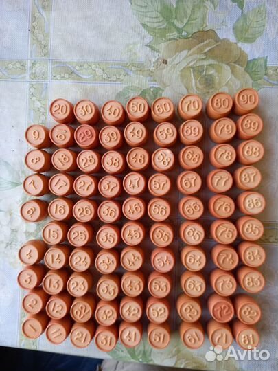 Сувенирное русское лото из СССР