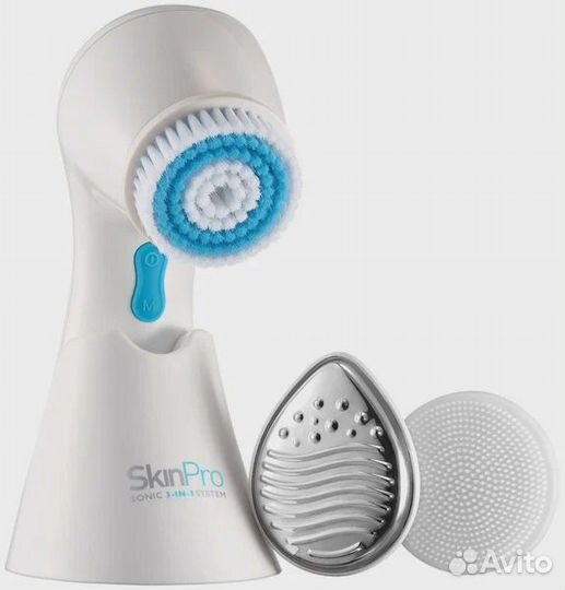 Аппарат для очищения кожи лица skinpro sonic 3 в 1